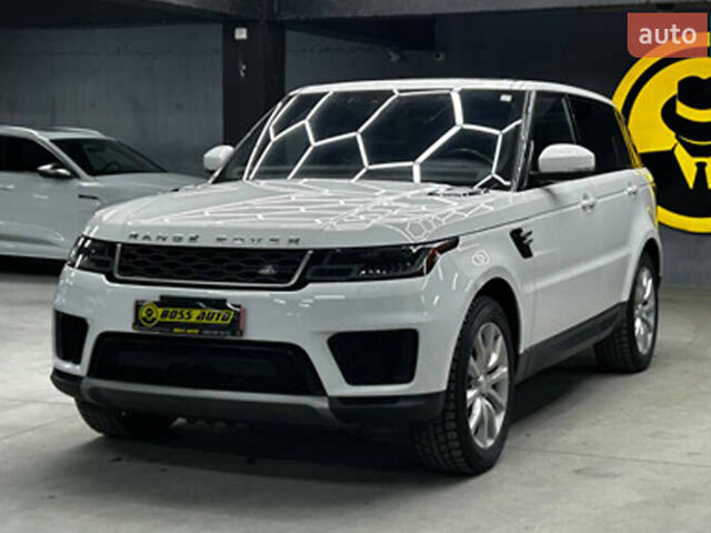 Белый Ленд Ровер Рендж Ровер Спорт, объемом двигателя 3 л и пробегом 207 тыс. км за 34700 $, фото 2 на Automoto.ua