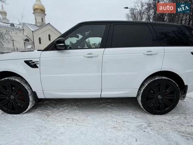 Білий Ленд Ровер Range Rover Sport, об'ємом двигуна 3 л та пробігом 44 тис. км за 37000 $, фото 5 на Automoto.ua