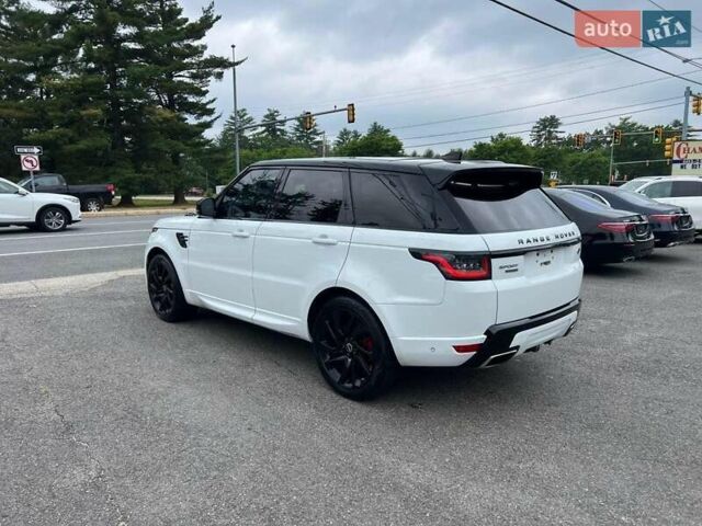 Білий Ленд Ровер Range Rover Sport, об'ємом двигуна 5 л та пробігом 183 тис. км за 37000 $, фото 2 на Automoto.ua