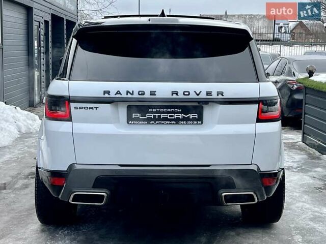 Білий Ленд Ровер Range Rover Sport, об'ємом двигуна 3 л та пробігом 179 тис. км за 34900 $, фото 9 на Automoto.ua