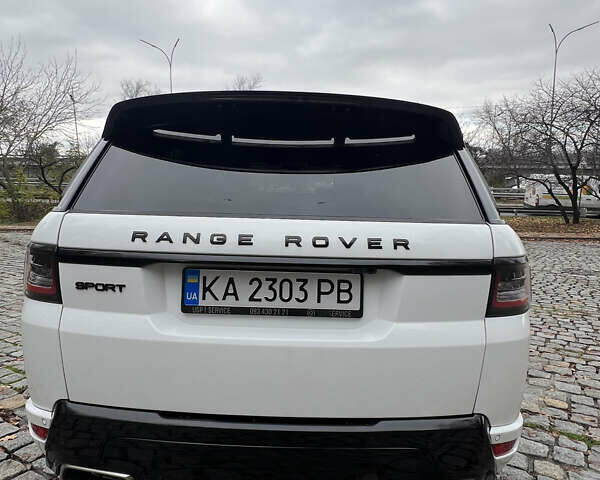 Белый Ленд Ровер Рендж Ровер Спорт, объемом двигателя 5 л и пробегом 100 тыс. км за 58000 $, фото 12 на Automoto.ua