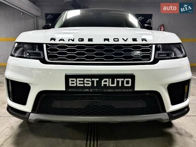 Білий Ленд Ровер Range Rover Sport, об'ємом двигуна 2 л та пробігом 76 тис. км за 45500 $, фото 2 на Automoto.ua