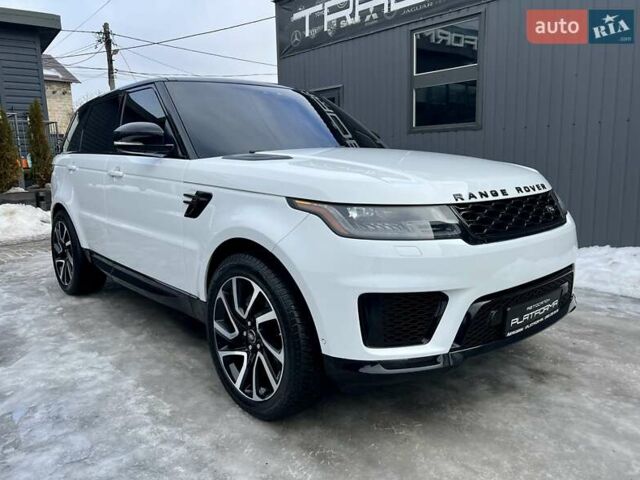 Білий Ленд Ровер Range Rover Sport, об'ємом двигуна 3 л та пробігом 179 тис. км за 34900 $, фото 11 на Automoto.ua