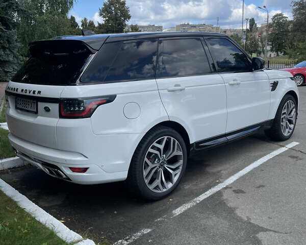Білий Ленд Ровер Range Rover Sport, об'ємом двигуна 3 л та пробігом 130 тис. км за 35600 $, фото 4 на Automoto.ua