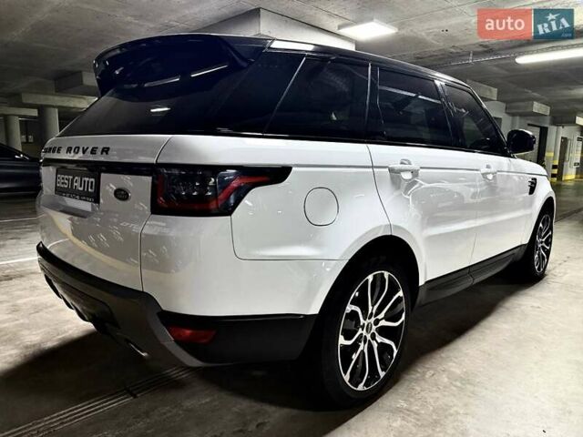 Білий Ленд Ровер Range Rover Sport, об'ємом двигуна 2 л та пробігом 76 тис. км за 45500 $, фото 9 на Automoto.ua