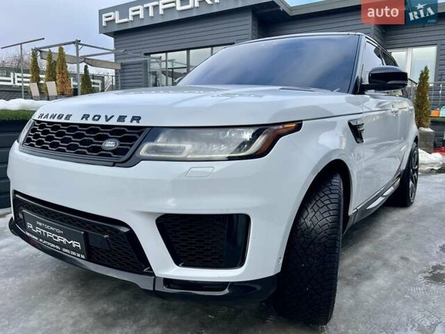 Білий Ленд Ровер Range Rover Sport, об'ємом двигуна 3 л та пробігом 179 тис. км за 34900 $, фото 80 на Automoto.ua