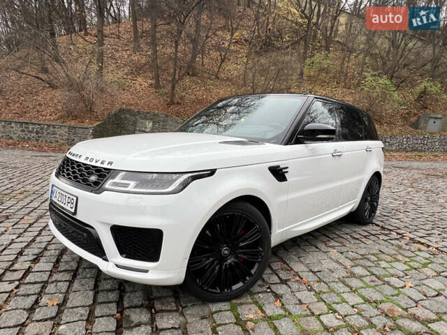 Белый Ленд Ровер Рендж Ровер Спорт, объемом двигателя 5 л и пробегом 100 тыс. км за 62990 $, фото 1 на Automoto.ua