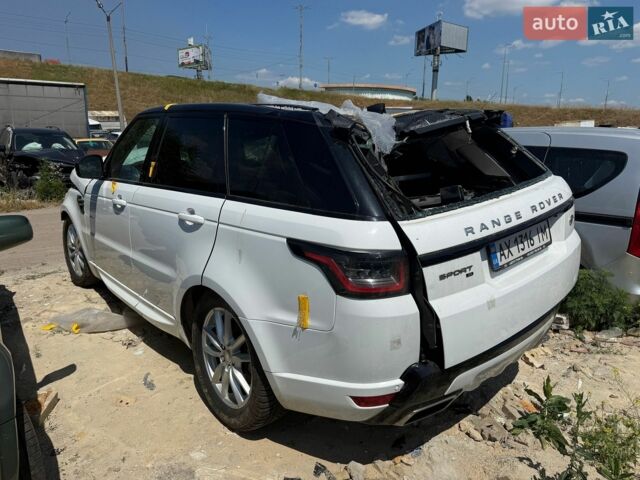 Білий Ленд Ровер Range Rover Sport, об'ємом двигуна 2.99 л та пробігом 80 тис. км за 14800 $, фото 4 на Automoto.ua