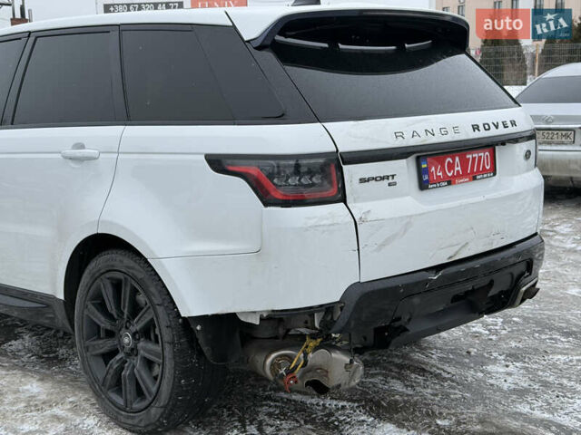Белый Ленд Ровер Рендж Ровер Спорт, объемом двигателя 3 л и пробегом 116 тыс. км за 37300 $, фото 13 на Automoto.ua