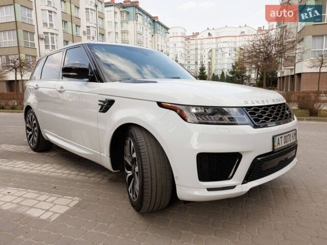 Білий Ленд Ровер Range Rover Sport, об'ємом двигуна 3 л та пробігом 50 тис. км за 53000 $, фото 3 на Automoto.ua