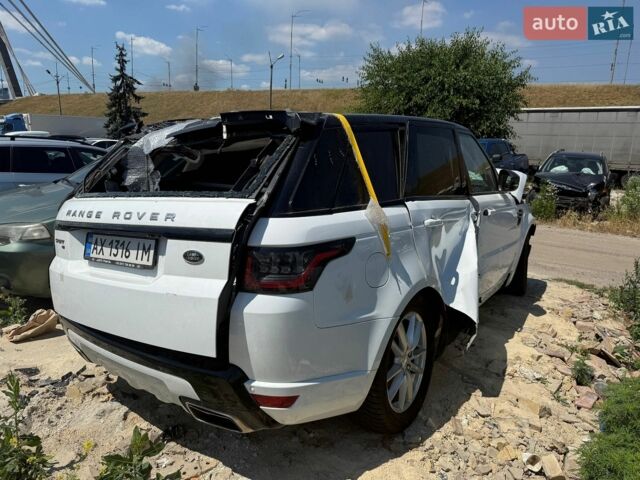Білий Ленд Ровер Range Rover Sport, об'ємом двигуна 2.99 л та пробігом 80 тис. км за 14800 $, фото 5 на Automoto.ua