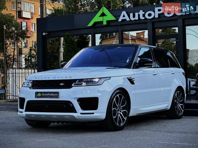 Білий Ленд Ровер Range Rover Sport, об'ємом двигуна 3 л та пробігом 71 тис. км за 51999 $, фото 6 на Automoto.ua