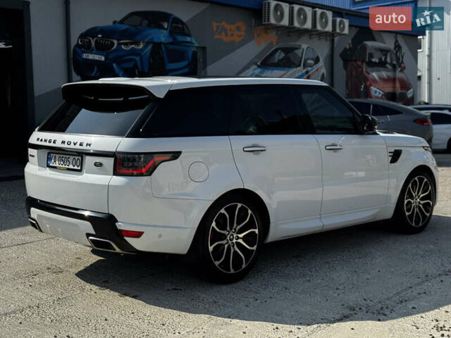 Белый Ленд Ровер Рендж Ровер Спорт, объемом двигателя 3 л и пробегом 76 тыс. км за 55000 $, фото 3 на Automoto.ua