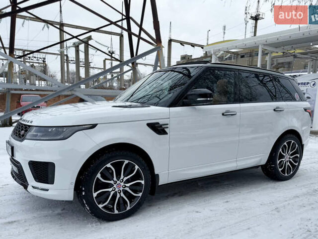 Білий Ленд Ровер Range Rover Sport, об'ємом двигуна 3 л та пробігом 59 тис. км за 71900 $, фото 6 на Automoto.ua