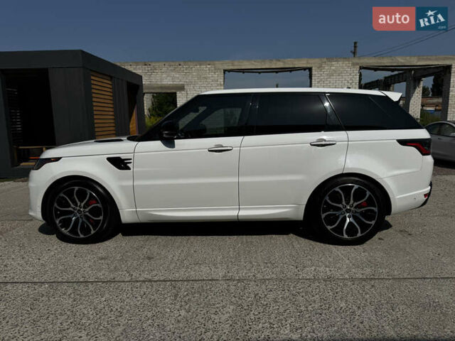 Белый Ленд Ровер Рендж Ровер Спорт, объемом двигателя 3 л и пробегом 76 тыс. км за 55000 $, фото 5 на Automoto.ua