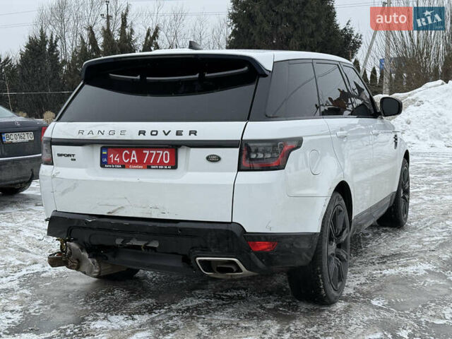 Белый Ленд Ровер Рендж Ровер Спорт, объемом двигателя 3 л и пробегом 116 тыс. км за 37300 $, фото 6 на Automoto.ua