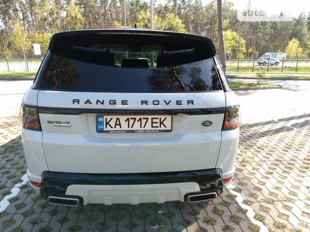 Білий Ленд Ровер Range Rover Sport, об'ємом двигуна 2.99 л та пробігом 70 тис. км за 77400 $, фото 9 на Automoto.ua