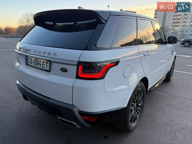 Білий Ленд Ровер Range Rover Sport, об'ємом двигуна 3 л та пробігом 113 тис. км за 37450 $, фото 4 на Automoto.ua