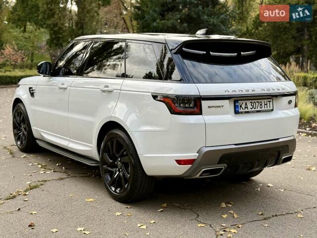 Ленд Ровер Рендж Ровер Спорт 2020 в Киеве на Automoto.ua Белый Ленд Ровер Рендж Ровер Спорт, объемом двигателя 3 л и пробегом 36 тыс. км за 62950 $, фото 6 на Automoto.ua
