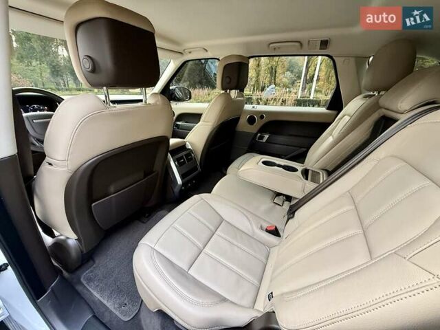 Ленд Ровер Рендж Ровер Спорт 2020 в Киеве на Automoto.ua Белый Ленд Ровер Рендж Ровер Спорт, объемом двигателя 3 л и пробегом 36 тыс. км за 62950 $, фото 63 на Automoto.ua