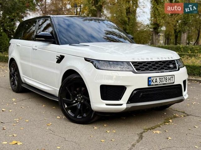 Ленд Ровер Рендж Ровер Спорт 2020 в Киеве на Automoto.ua Белый Ленд Ровер Рендж Ровер Спорт, объемом двигателя 3 л и пробегом 36 тыс. км за 62950 $, фото 13 на Automoto.ua