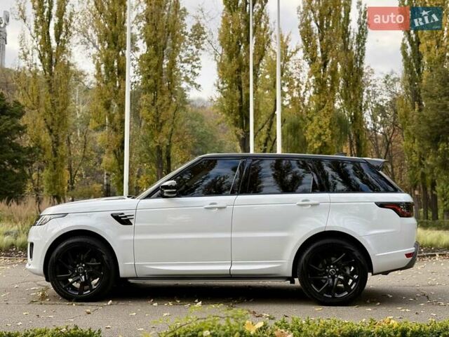 Ленд Ровер Рендж Ровер Спорт 2020 в Киеве на Automoto.ua Белый Ленд Ровер Рендж Ровер Спорт, объемом двигателя 3 л и пробегом 36 тыс. км за 62950 $, фото 7 на Automoto.ua