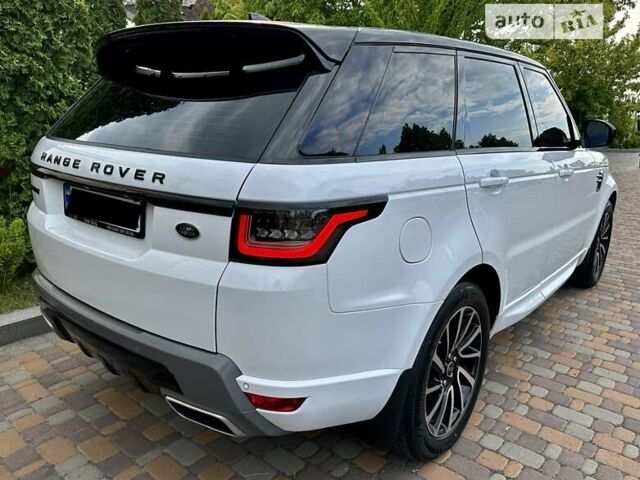 Білий Ленд Ровер Range Rover Sport, об'ємом двигуна 3 л та пробігом 35 тис. км за 77500 $, фото 12 на Automoto.ua