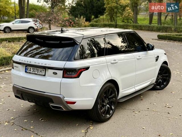 Ленд Ровер Рендж Ровер Спорт 2020 в Киеве на Automoto.ua Белый Ленд Ровер Рендж Ровер Спорт, объемом двигателя 3 л и пробегом 36 тыс. км за 62950 $, фото 18 на Automoto.ua