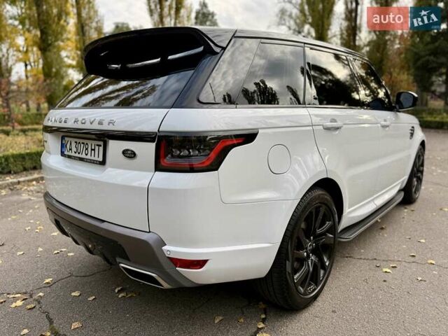 Ленд Ровер Рендж Ровер Спорт 2020 в Киеве на Automoto.ua Белый Ленд Ровер Рендж Ровер Спорт, объемом двигателя 3 л и пробегом 36 тыс. км за 62950 $, фото 24 на Automoto.ua