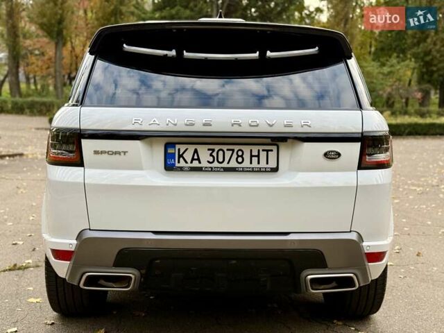 Ленд Ровер Рендж Ровер Спорт 2020 в Киеве на Automoto.ua Белый Ленд Ровер Рендж Ровер Спорт, объемом двигателя 3 л и пробегом 36 тыс. км за 62950 $, фото 5 на Automoto.ua