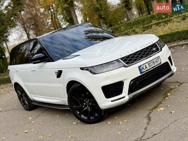 Ленд Ровер Рендж Ровер Спорт 2020 в Киеве на Automoto.ua Белый Ленд Ровер Рендж Ровер Спорт, объемом двигателя 3 л и пробегом 36 тыс. км за 62950 $, фото 12 на Automoto.ua