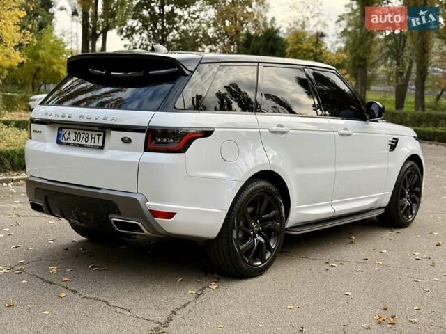 Ленд Ровер Рендж Ровер Спорт 2020 в Киеве на Automoto.ua Белый Ленд Ровер Рендж Ровер Спорт, объемом двигателя 3 л и пробегом 36 тыс. км за 62950 $, фото 4 на Automoto.ua