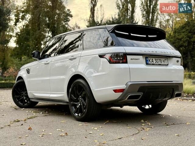 Ленд Ровер Рендж Ровер Спорт 2020 в Киеве на Automoto.ua Белый Ленд Ровер Рендж Ровер Спорт, объемом двигателя 3 л и пробегом 36 тыс. км за 62950 $, фото 17 на Automoto.ua