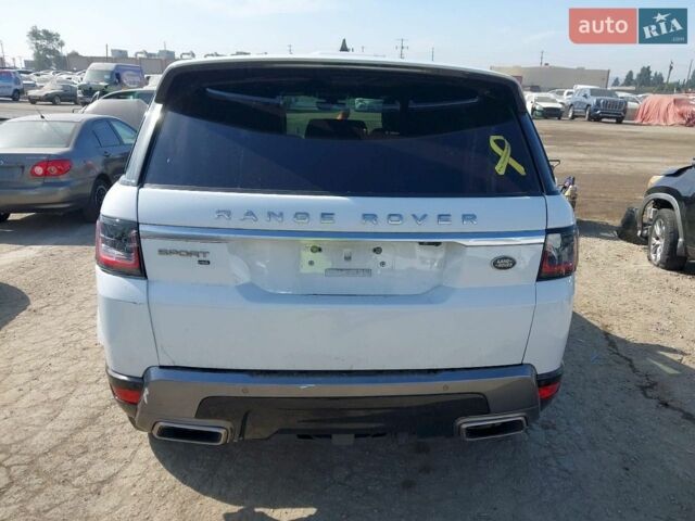 Білий Ленд Ровер Range Rover Sport, об'ємом двигуна 3 л та пробігом 91 тис. км за 10000 $, фото 4 на Automoto.ua