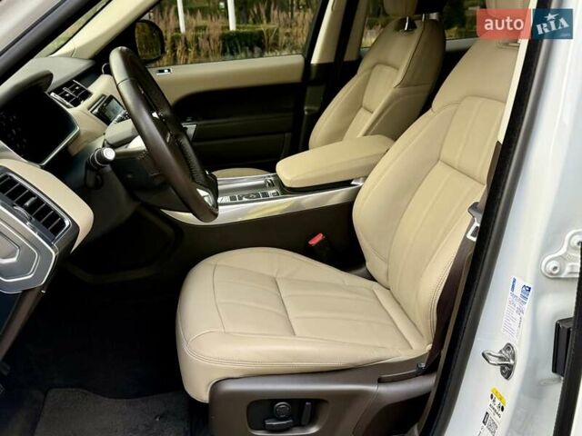 Ленд Ровер Рендж Ровер Спорт 2020 в Киеве на Automoto.ua Белый Ленд Ровер Рендж Ровер Спорт, объемом двигателя 3 л и пробегом 36 тыс. км за 62950 $, фото 56 на Automoto.ua