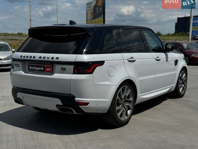 Білий Ленд Ровер Range Rover Sport, об'ємом двигуна 2 л та пробігом 113 тис. км за 57490 $, фото 12 на Automoto.ua