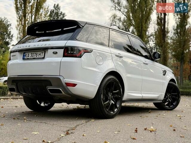 Ленд Ровер Рендж Ровер Спорт 2020 в Киеве на Automoto.ua Белый Ленд Ровер Рендж Ровер Спорт, объемом двигателя 3 л и пробегом 36 тыс. км за 62950 $, фото 19 на Automoto.ua