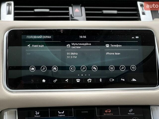 Білий Ленд Ровер Range Rover Sport, об'ємом двигуна 2 л та пробігом 113 тис. км за 55900 $, фото 16 на Automoto.ua