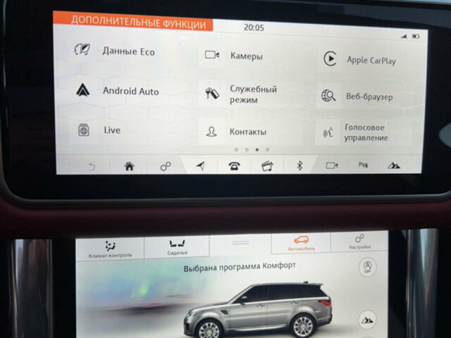 Білий Ленд Ровер Range Rover Sport, об'ємом двигуна 3 л та пробігом 40 тис. км за 72999 $, фото 28 на Automoto.ua