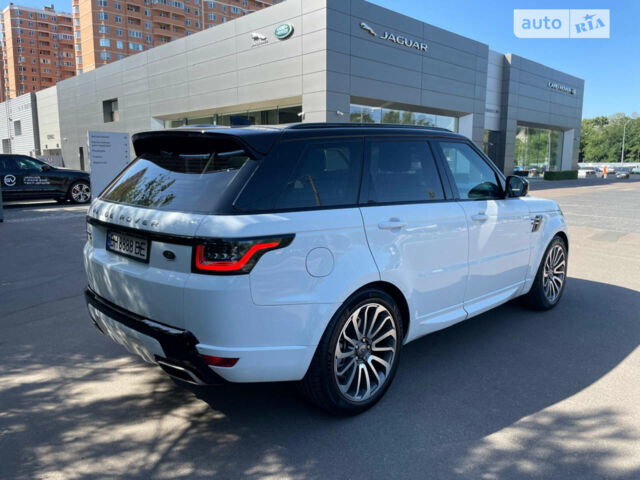 Білий Ленд Ровер Range Rover Sport, об'ємом двигуна 2.99 л та пробігом 36 тис. км за 75000 $, фото 5 на Automoto.ua