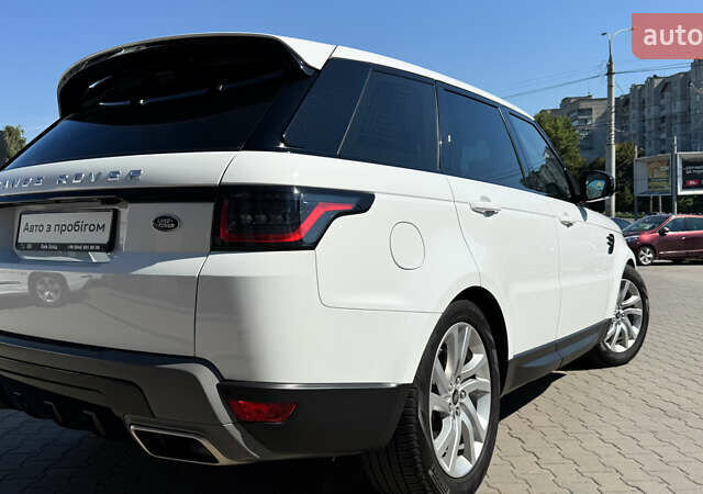 Білий Ленд Ровер Range Rover Sport, об'ємом двигуна 3 л та пробігом 39 тис. км за 75000 $, фото 7 на Automoto.ua