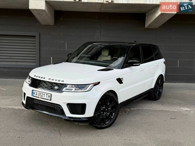 Білий Ленд Ровер Range Rover Sport, об'ємом двигуна 3 л та пробігом 63 тис. км за 53000 $, фото 9 на Automoto.ua