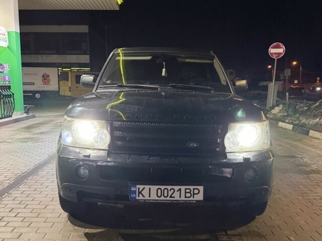 Черный Ленд Ровер Рендж Ровер Спорт, объемом двигателя 4.2 л и пробегом 293 тыс. км за 9100 $, фото 1 на Automoto.ua