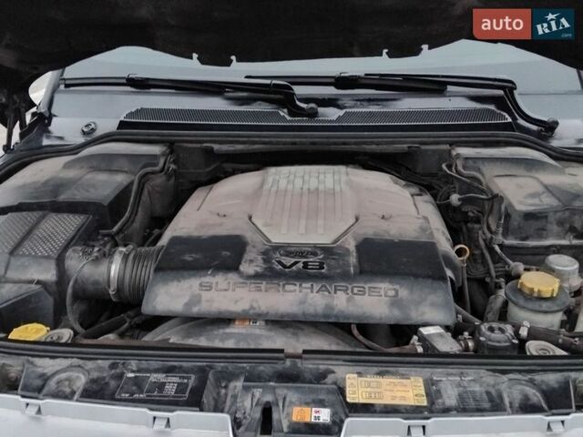 Черный Ленд Ровер Рендж Ровер Спорт, объемом двигателя 4.2 л и пробегом 321 тыс. км за 9000 $, фото 30 на Automoto.ua