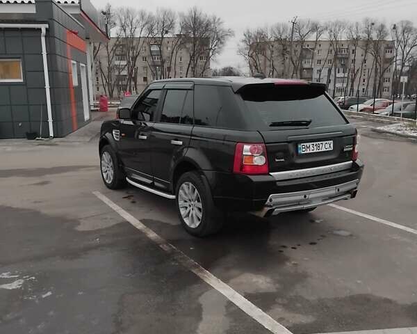 Черный Ленд Ровер Рендж Ровер Спорт, объемом двигателя 4.2 л и пробегом 320 тыс. км за 9000 $, фото 3 на Automoto.ua