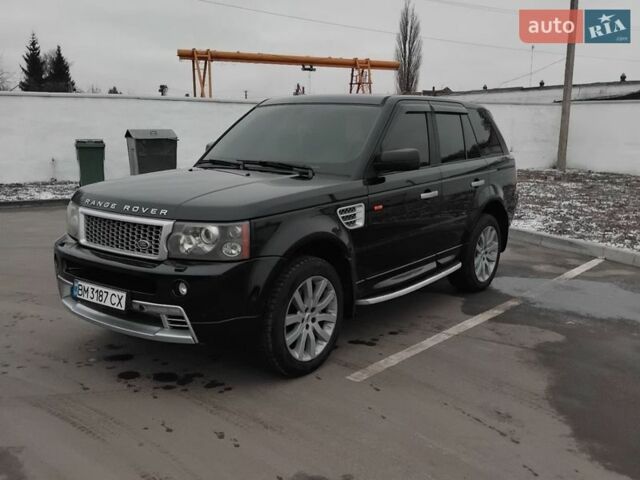 Черный Ленд Ровер Рендж Ровер Спорт, объемом двигателя 4.2 л и пробегом 321 тыс. км за 9000 $, фото 2 на Automoto.ua