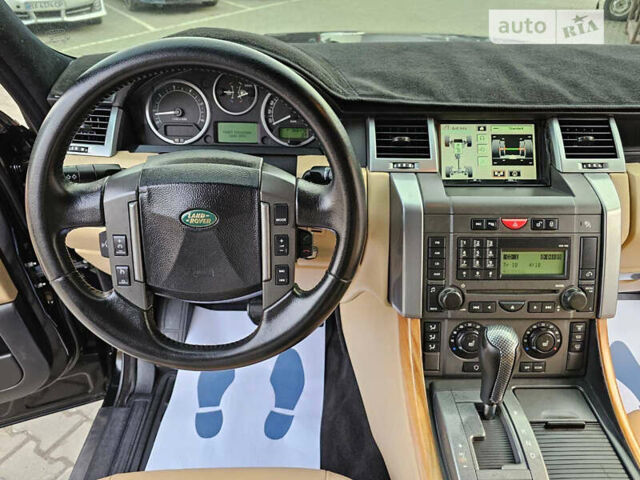 Чорний Ленд Ровер Range Rover Sport, об'ємом двигуна 2.7 л та пробігом 367 тис. км за 10500 $, фото 9 на Automoto.ua