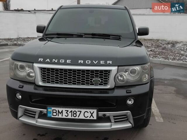 Черный Ленд Ровер Рендж Ровер Спорт, объемом двигателя 4.2 л и пробегом 321 тыс. км за 9000 $, фото 8 на Automoto.ua
