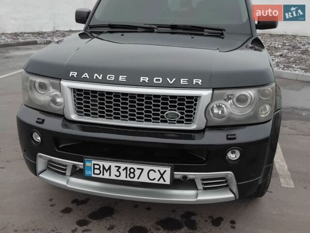 Черный Ленд Ровер Рендж Ровер Спорт, объемом двигателя 4.2 л и пробегом 321 тыс. км за 9000 $, фото 3 на Automoto.ua