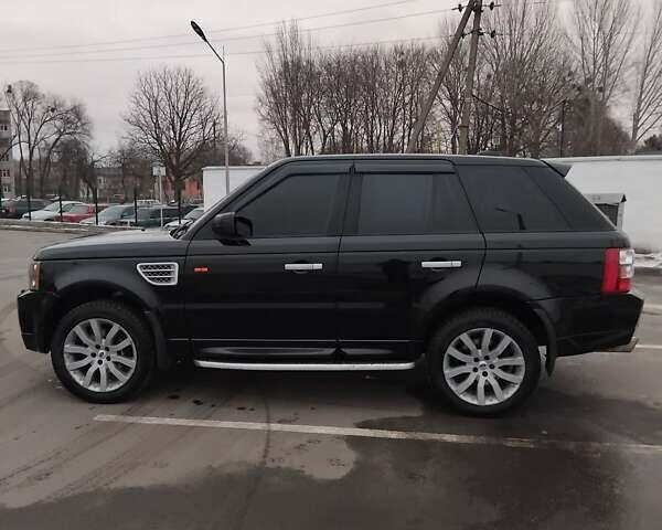 Черный Ленд Ровер Рендж Ровер Спорт, объемом двигателя 4.2 л и пробегом 320 тыс. км за 9000 $, фото 14 на Automoto.ua